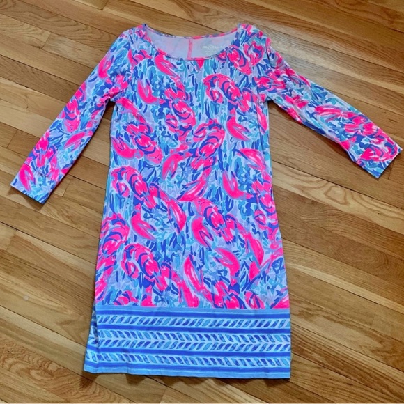 Lilly Pulitzer Marlowe Dress Cosmic Coral Size S - Picture 1 of 8